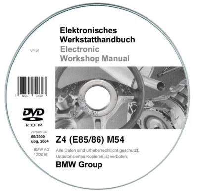 Bmw Z4 (E85/E86) 2002-2008 manuale officina- Repair Manual - Immagine 1 di 4