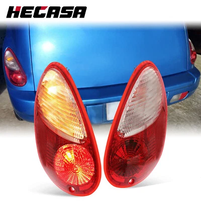 Luzes traseiras esquerda e direita com lâmpada para 2006 2007 2008 2009 2010 Chrysler PT Cruiser - Imagem 1 de 4