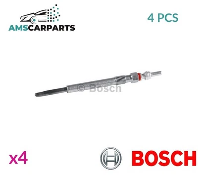 ENGINE GLOW PLUGS 0 250 404 001 BOSCH 4PCS NEW OE REPLACEMENT - Image 1 of 4