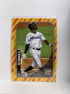 2021 Topps Transcendent Collection VIP Party 1/1 Jazz Chisholm #VIP-31 Rookie RC - Image 1 of 2
