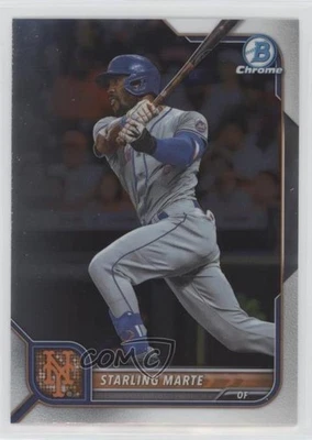 2022 Bowman Chrome Starling Marte #97 - Image 1 of 2