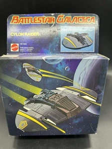 Battlestar Galactica Cylon Raider 1978 de colección con ambas bombas originales Mattel - Imagen 1 de 21