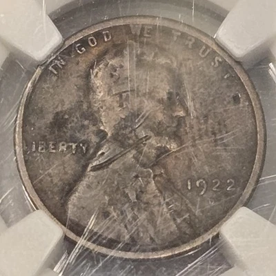 1922 D Lincoln Wheat Penny NGC VG Semi Key Date  - Image 1 of 4