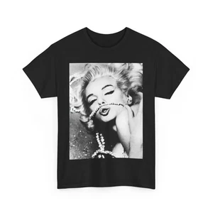 FASHION VINTAGE MARILYN MONROE JEWELRY SHIRT TEE TSHIRT GIFT MEN WOMEN GLAMOUR - Picture 1 of 17