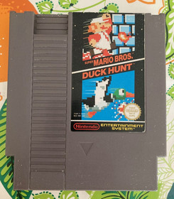 Super Mario Bros & Duck Hunt Nintendo NES PAL Authentic Cartridge Retro Game
