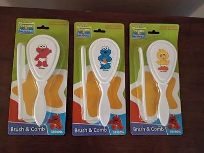 Juegos de 3 cepillos y peines Sesame Street Beginnings Foto 1 de 2