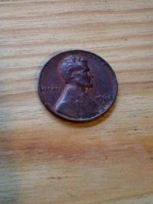 RB 1968 Denver lincoln penny B Date Error The 8 Is a Capital B - Image 1 of 3