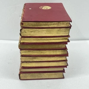 9x Rudyard Kipling Antique Softbound Pocket Books Early 1900s Rare Collectibles - Picture 1 of 16