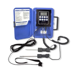 Cooper-Atkins SRH77A-E 1 and 2 Zone Temperature/Humidity Thermistor Instrument - Picture 1 of 1
