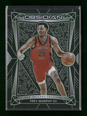 2023-24 Panini Obsidian #189 Trey Murphy III Electric Etch Green #/25 - Image 1 of 2