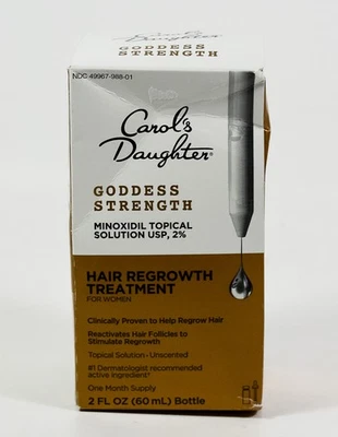 Carols Daughter GODDESS STRENGTH 2% Minoxidil Topical Hair Regrowth 09/2026 - Image 1 of 3