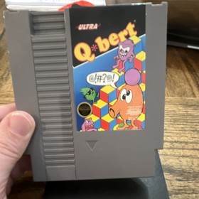 Ultra Q*bert Nintendo NES Arcade Game Cartridge NTSC-U/C Q*Bert Series US/Canada