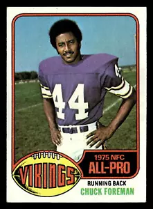 1976 Topps Chuck Foreman #400 EX-MT Minnesota Vikings - Bild 1 von 2