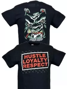Camiseta negra John Cena Big Dog Hustle Loyalty Respect para hombre - Talla S-5XL NUEVA - Imagen 1 de 2