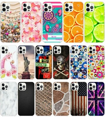 CUSTODIA COVER MORBIDA IN TPU PER APPLE IPHONE 16 / PLUS / PRO / MAX FANTASIA M3 - Immagine 1 di 4