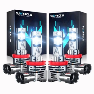 For Dodge Grand Caravan 2011 2012 2013-2019 White LED Headlight Bulbs - Picture 1 of 12
