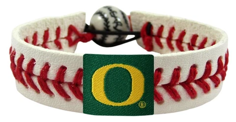 Oregon Ducks Classic Baseball Bracelet [NEW] NCAA Jewelry Wrist Necklace Cover