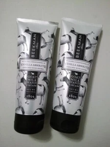 Beekman 1802 Goat Milk Hand Cream Vanilla Absolute 3.4 oz SET OF 2 - Picture 1 of 3