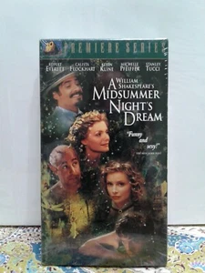 A Midsummer Nights Dream (VHS, 1999) Kevin Kline, Michelle Pfeiffer New Sealed - Foto 1 di 4