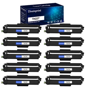 10x Cartucho de tóner negro TN227 para Brother MFC-L3710CW MFC-L3750CDW HL-L3230CDN - Imagen 1 de 12