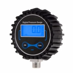 Digital Air Pressure Gauge with 1/4'' NPT Bottom Connector & Protector - Picture 1 of 1