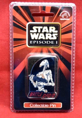 Prendedor coleccionable Star Wars Episodio 1 droide de batalla de Applause Lucas 375 Foto 1 de 2