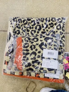 Mackenzie Childs Serengeti Bath And Hand Towel NEW - Picture 1 of 2