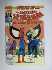 1991 Marvel Comics WHAT IF...? #21 Amazing Spider-Man Had Married The Black Cat