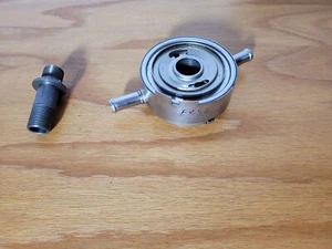 03-08  INFINITI FX45   -  4.5 OIL COOLER OIL FLUID COOLER FILTER HOUSING  OEM - Picture 1 of 6
