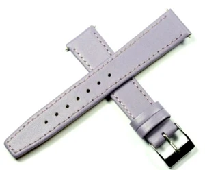 LILA LEDER UHRENARMBAND 8 MM 10 MM 12 MM 14 MM 16 MM 18 MM 20 MM MODE HOHE QUALITÄT - Bild 1 von 5