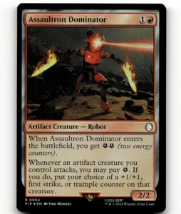 FOIL - MTG Assaultron Dominator - Universes Beyond: Fallout - Picture 1 of 1
