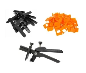 Kit Sistema di Livellamento Piastrelle - 440 x 3mm Clip 100 x Cunei e Pinza - Foto 1 di 6