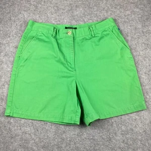 Lauren Ralph Lauren - Petite Chino Shorts, Women's 12P (Green) - Picture 1 of 9
