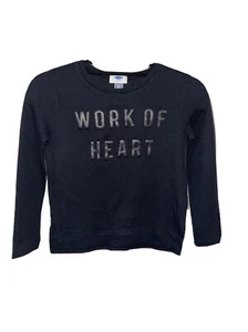 Girl's Old Navy Work Of Heart Black Long Sleeve Size M(8) - Picture 1 of 3
