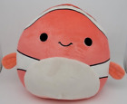 Squishmallows 8" Ricky the Clown Fish New! *Free Shipping*