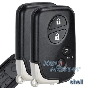 2x Smart Prox Remote Key Shell Case for Lexus ES350 GS300 GS460 LS600 2005-2013 - Picture 1 of 6
