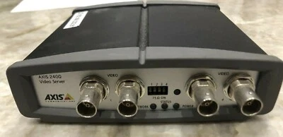 AXIS 240Q 4-CHANNEL VIDEO SERVER CCTV IP NETWORK ENCODER, 0232-001-02 - Image 1 of 3