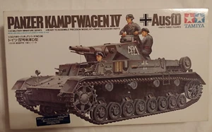 Panzer Kampfwagen IV 1/35 with figures - Tamiya Plastic Model Co. - Open Box - Picture 1 of 3