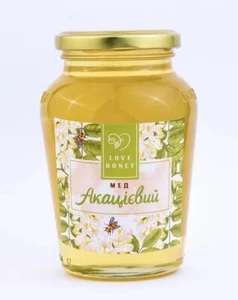 Hecho a mano Ucrania Saludable Natural Dulce Acacia Miel Orgánica Sin Azúcar 680 g - Imagen 1 de 1