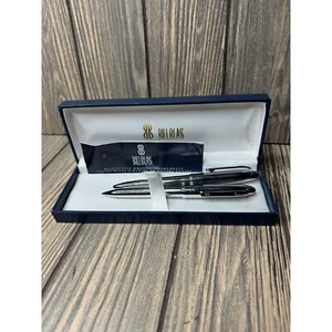 Bill Blass Luxury Pen Set In Case - Picture 1 of 7