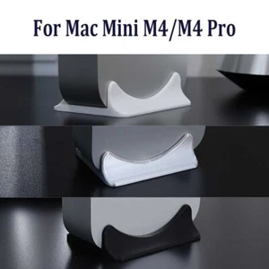 Stable Vertical Stand Anti-Slip Bracket Host Base for Mac Mini M4/M4 Pro 2024 - Afbeelding 1 van 8