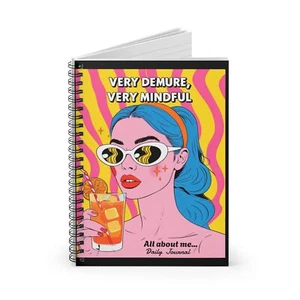 Cuaderno espiral consciente muy recatado - Elegante diario para autodescubrimiento - Imagen 1 de 5