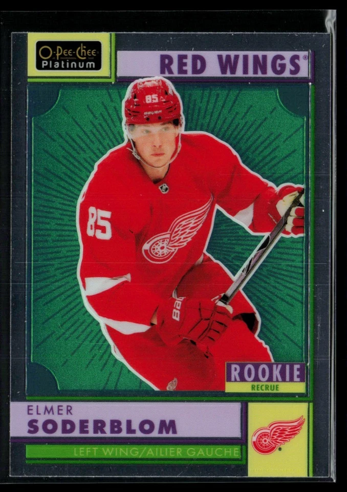 2022-23 O-Pee-Chee Platinum Retro #R-91 Elmer Soderblom RC - Image 1 of 2