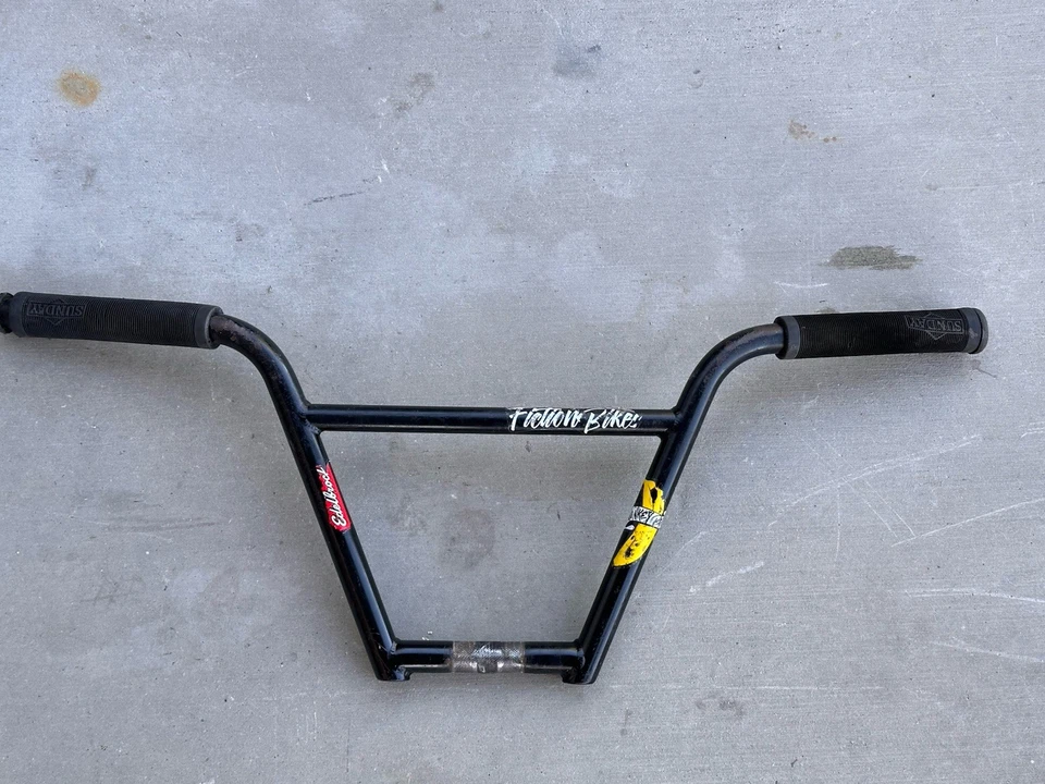 Manillar BMX Fiction Bikes Monkey Bars 740 mm Chromoly 22,2 mm empuñaduras USADAS DOMINGO Foto 1 de 4