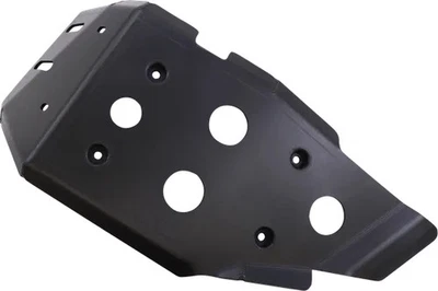 Protetor de placa de derrapagem motor barriga chassi alumínio preto Moose BMW F700GS 13-18 - Imagem 1 de 4