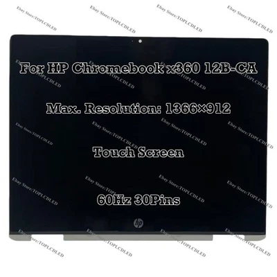 For HP Chromebook x360 12b-ca0005TU Touch Screen Digitizer Assembly Replacement - Image 1 of 4