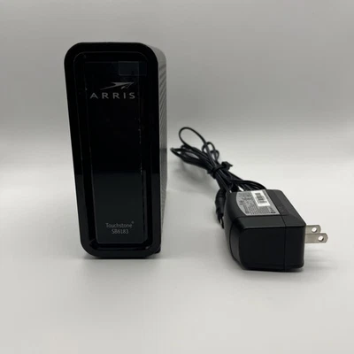 ARRIS SB6183 Surfboard 16x4 DOCSIS 3.0 Cable Modem - Black - Image 1 of 4