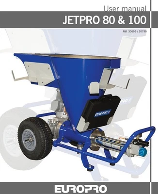 EUROPRO ProJet80 / Rendering Plastering Machine Pump Sprayer Render Grout - Image 1 of 4