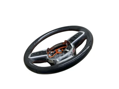 2018-2019 JEEP WRANGLER STEERING WHEEL HEATED LEATHER BLACK W/ RED STITCHING - Image 1 of 4