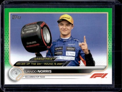 Topps F1 2022 Lando Norris verde #32/75 Foto 1 de 2